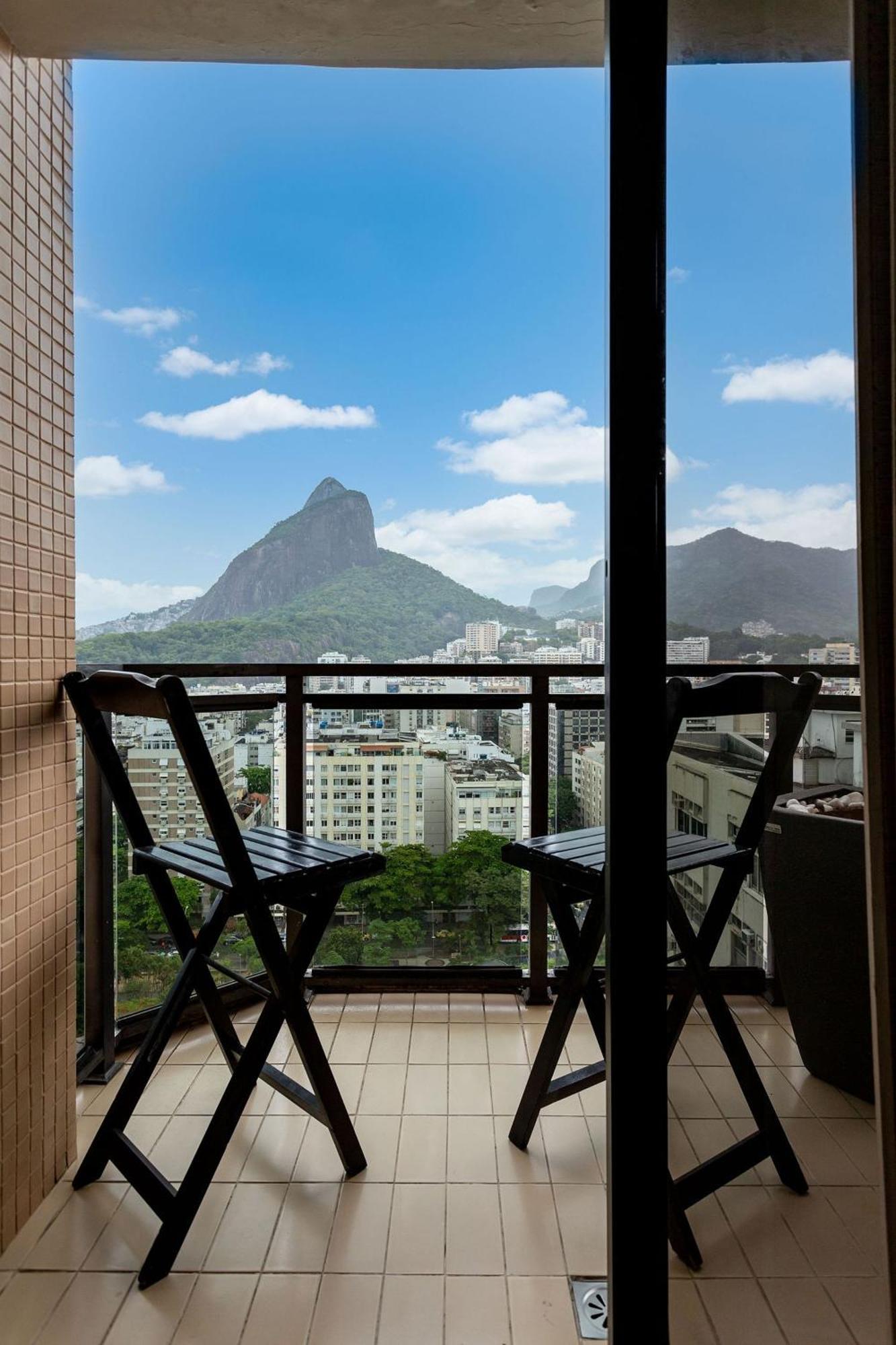 A 150 Metros Da Praia Do Leblon Com Academia, Arrumacao Diaria E Vista Mar Apartment Rio de Janeiro Luaran gambar