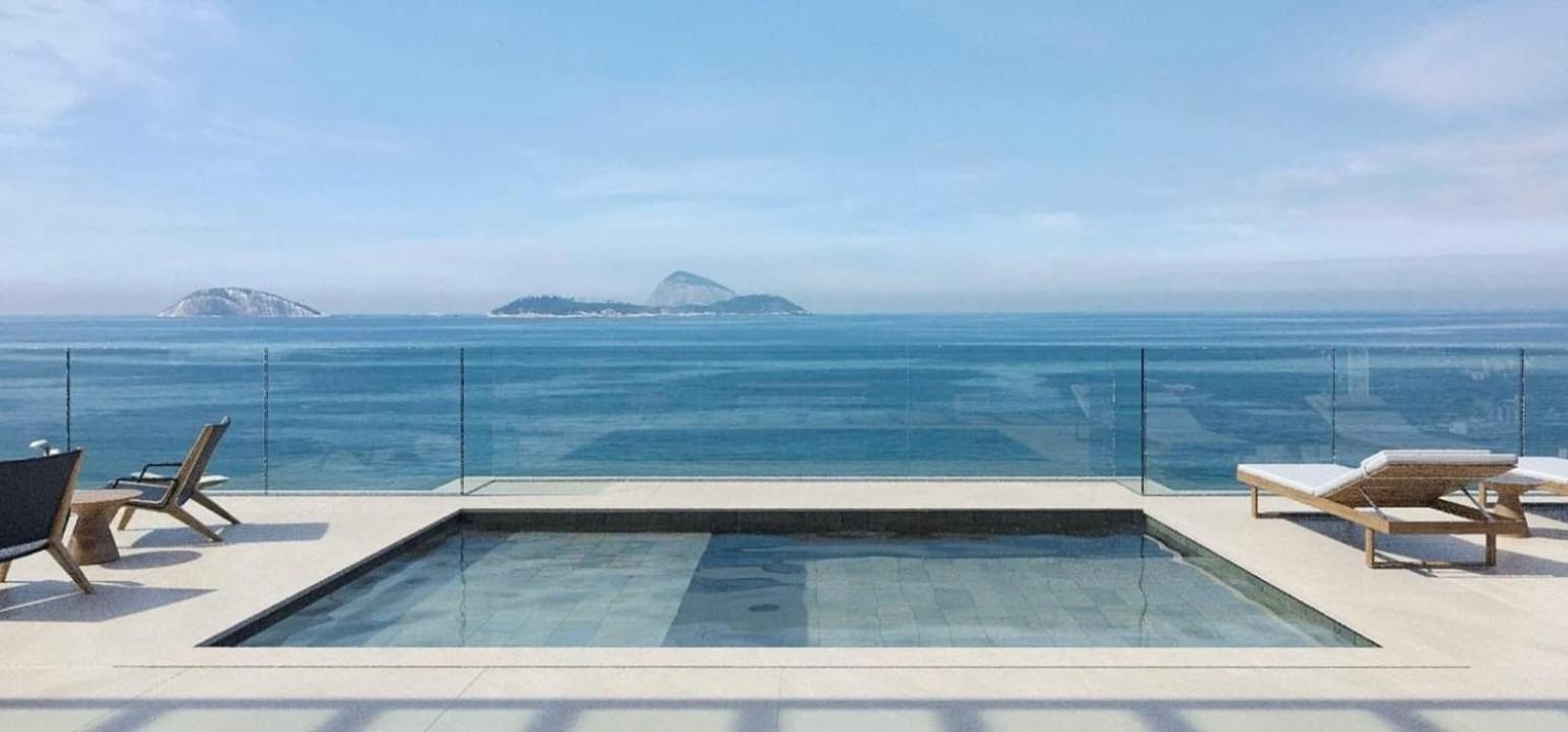 A 150 Metros Da Praia Do Leblon Com Academia, Arrumacao Diaria E Vista Mar Apartment Rio de Janeiro Luaran gambar